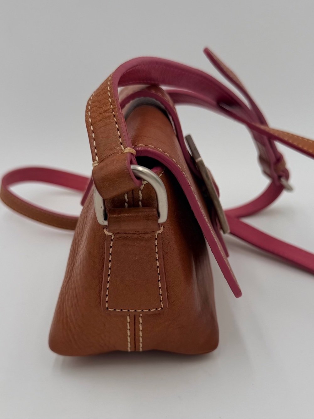 Vintage Dooney & Bourke Y2K Heart Mini Crossbody - Picture 7 of 11